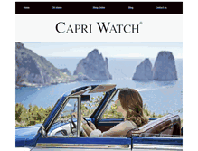 Tablet Screenshot of capricapri.com